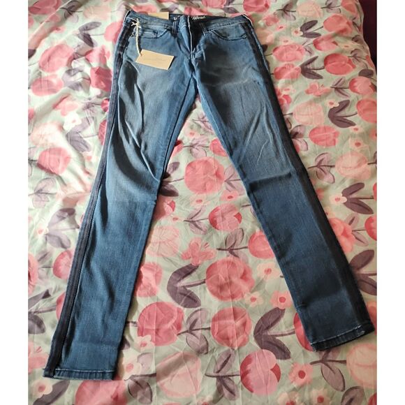 Girls Universal Thread Skinny Long Faded Jeans 24...(B1) - Picture 1 of 2